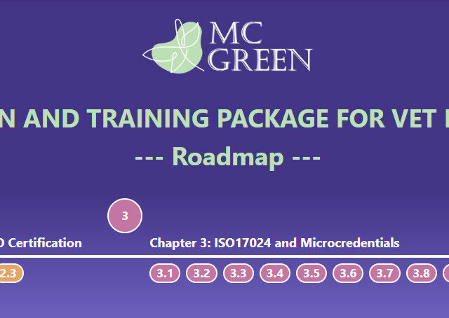 The MC GREEN Information and Training Package